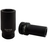 End head Toptul 1" impact long 70mm (KABE3270)