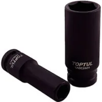 Toptul socket head 1/2" 6-sided impact long 18mm (KABE1618)