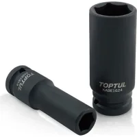 Toptul socket head 1/2" 6-sided impact long 21mm (KABE1621)