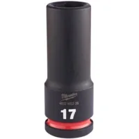 Socket head Milwaukee ShW 1/2" 17 mm, long (4932480335)