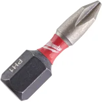 Bit set Milwaukee SHOCKWAVE, PH1, 25mm, 2pcs (4932430850)