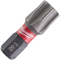 Bit set Milwaukee SHOCKWAVE, TX50, 25mm, 2pcs (4932430891)