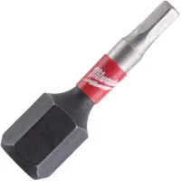 Набір біт Milwaukee SHOCKWAVE Hex2.5, 25мм, 2шт (4932430893)