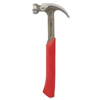 Молоток Milwaukee сталевий з прямим гвоздодером 570 гр, рукоятка SHOCKSHIELD (4932478654)