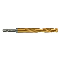 Milwaukee metal drill RedHEX HSS-G TiN, 10 mm (5 pcs) (4932478184)