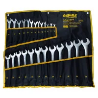 Key Sigma set of 25-piece horn-caps 6-32mm CrV satin, tk case (6010141)