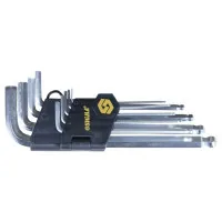 Key Sigma set of hexagons 9pcs 1.5-10mm CrV, short layer (4022111)
