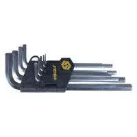 Sigma wrench set of 9 hexagons 1.5-10mm CrV, medium (4022021)