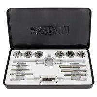 Set of taps and dies Sigma 14 items, metal case (1643071)