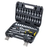 Sigma tool set of sockets and bits 1/4" 46pcs CrV mid (6003511)
