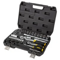 Sigma tool set of sockets and bits 1/4", 1/2" 72pcs CrV mid (6003741)