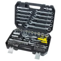 Sigma tool set of sockets and bits 1/4", 1/2" 82pcs CrV mid (6001551)