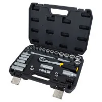 Sigma tool set of sockets and bits 3/8" 39pcs CrV mid (6003601)