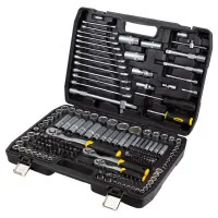 Sigma tool set of sockets and bits 1/4", 3/8", 1/2" 216pcs CrV (6003841)