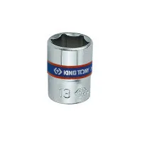 Socket head KING TONY 1/4" 13 mm hex (233513M)