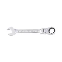 KING TONY combination wrench 11 mm with cardan and ratchet (373011M)