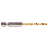 Milwaukee metal drill RedHEX HSS-G TiN. 3.3 mm, 2pcs (4932471089)