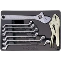 Set of tools KING TONY 8 pcs. in the lodge (9-90109MN)