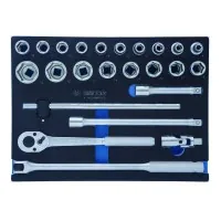 KING TONY 1/2" 33 Piece Bit Set with Lure (9-4526MRV05)