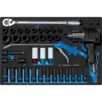 Tool set KING TONY pneumatic wrench with a lure 41 pcs (9-44803AMPV01)