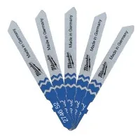 Milwaukee cloth for jigsaw T118G 50mm/tooth pitch 0.7mm, 5pcs, universal (4932274652)