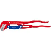 KNIPEX pipe wrench with S-shaped closure, 420 mm (83 60 015)