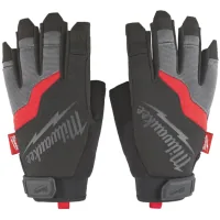 Milwaukee safety gloves, fingerless, S/7 (4932479728)
