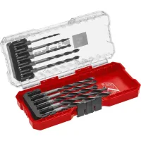 Einhell wood drill set 10 pcs., 3-8 mm, case (108733)