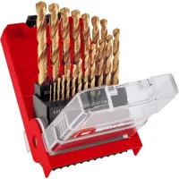 Einhell metal drill set 19 pcs., 1-10 mm, case (427019)