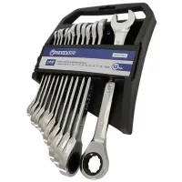 Key Standard horn-cap with ratchet 8-19mm 12 pcs. (NGW12ST)