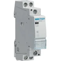 Automatic circuit breaker Hager 25 A 230V 2NO 1P (B) (ESC225S)