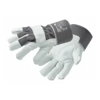 Protective gloves Hoegert SALZACH HT5K732-11 leather graphite, 11 (HT5K732-11)