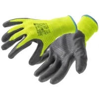 Protective gloves Hoegert VECHTE HT5K760-9 corrugated with nitrile coating green, 9 (HT5K760-9)