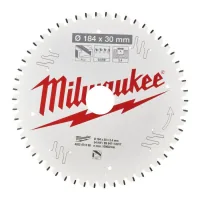 Saw blade Milwaukee Alu PFTE, diameter 184x30x2.4mm, 54 teeth. (4932471299)