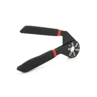 Voltronic universal 6-petal key, 7-14mm, 0.18kg, 15.5*10*1cm, black, blister (YT40433)