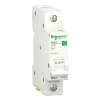 Automatic circuit breaker Schneider Electric RESI9 6kA 1P 63A (R9F02163)