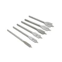 A set of YOSO feather drills for wood 10, 12, 16, 18, 20, 25mm 150mm, 6pcs (WD009)