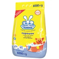 Washing powder Ushaty Nyan for children's underwear 6 kg (4820026412887)