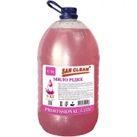 Liquid soap San Clean Pink 5 kg (4820003544426)