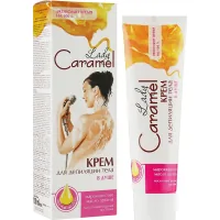 Caramel depilation cream for body depilation in the shower 100 ml (4823015919947)