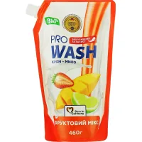 Рідке мило Pro Wash Фруктовий мікс дой-пак 460 г (4262396140258)