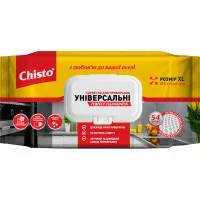 Cleaning wipes Chisto Wet universal with valve 54 pcs. (4823098412373)