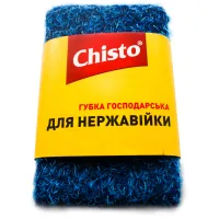 Kitchen sponges Chisto for stainless steel 1 pc. (4823098413790)