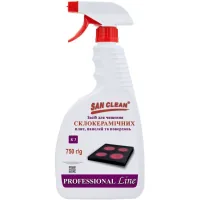 Means for cleaning glass ceramics San Clean Prof Line 750 g (4820003544679)