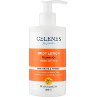 Body lotion Celenes With sea buckthorn For all skin types 200 ml (7350104248215)