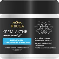 Hair cream Triuga Ayurveda Professional Home Care Moisturizing and protection For hair with split ends 300 ml (4820164640784)