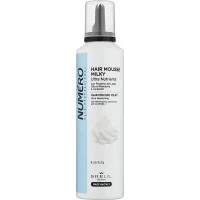 Hair mousse Brelil Numero Hair Mousse Milky Ultra nourishing 250 ml (8011935088065)