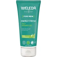 Гель для душу Weleda Energy Fresh Shower Gel 3 в 1 200 мл (7611916558283)