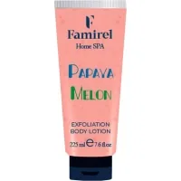 Body scrub Famirel Peeling lotion Melon and papaya 225 ml (7290114086028)