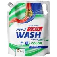 Gel for washing Pro Wash Color Doy-pak 2 kg (4823128002444)